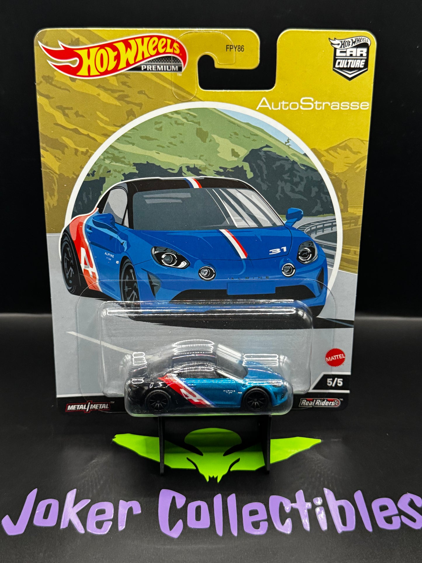 Hot Wheels Premium Car Culture AutoStrasse Alpine A110 # 5/5