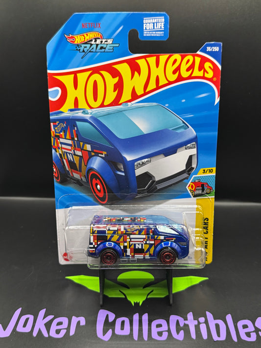 Hot Wheels 2025 Let's Race The Vanster # 35/250 HW Art Cars # 3/10 - C Case