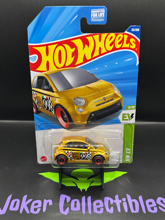 Hot Wheels 2025 Fiat 500e # 33/250 HW EV # 3/10 - C Case