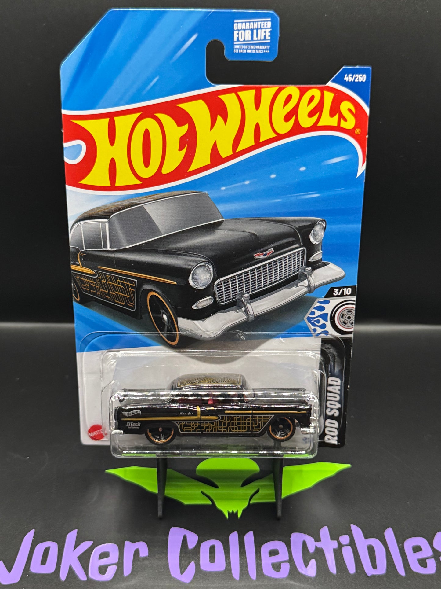 Hot Wheels 2025 '55 Chevy # 45/250 Rod Squad # 3/10 - C Case