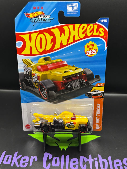 Hot Wheels 2025 Let's Race Haulerback # 42/250 HW Hot Trucks # 3/10 - C Case