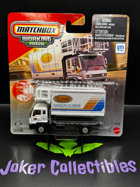 Matchbox Working Rigs 2026 Wave 2 GMC T8500 Airport Service Truck # 11/16