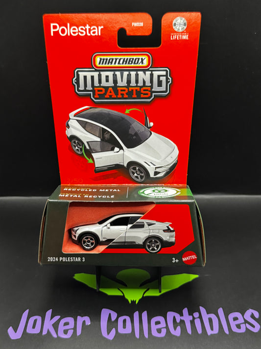 Matchbox 2026 Moving Parts White 2024 Polestar 3