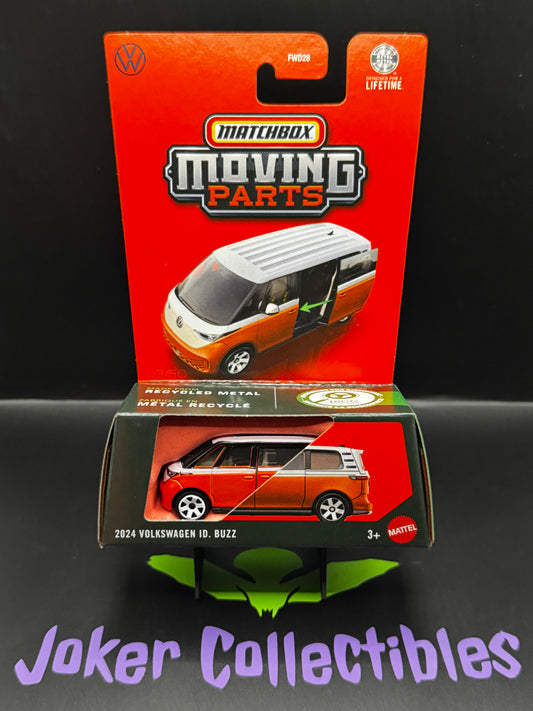 Matchbox 2026 Moving Parts Orange 2024 Volkswagen ID.Buzz
