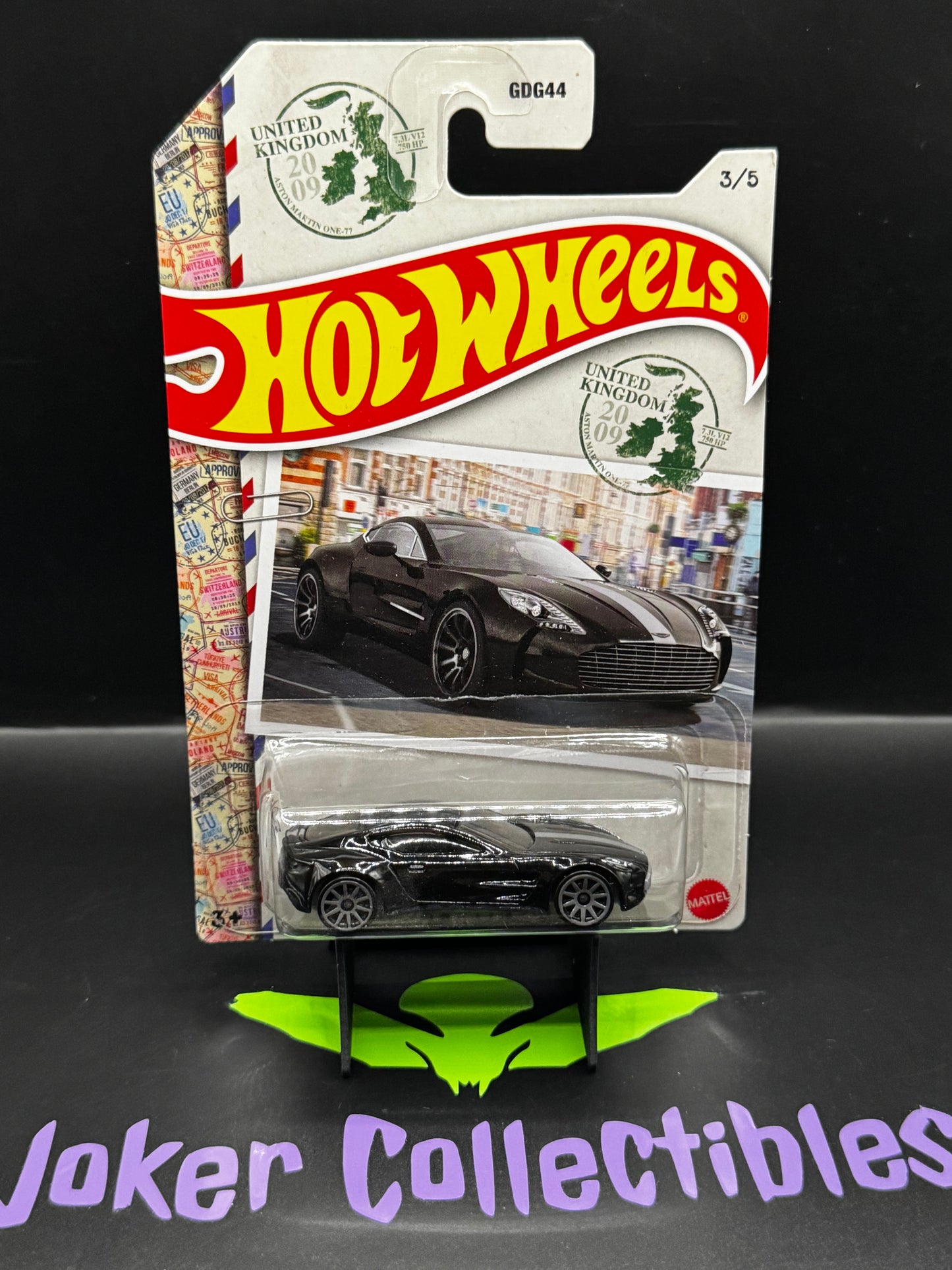 Hot Wheels 2022 World Class Racers Aston Martin One-77 # 3/5