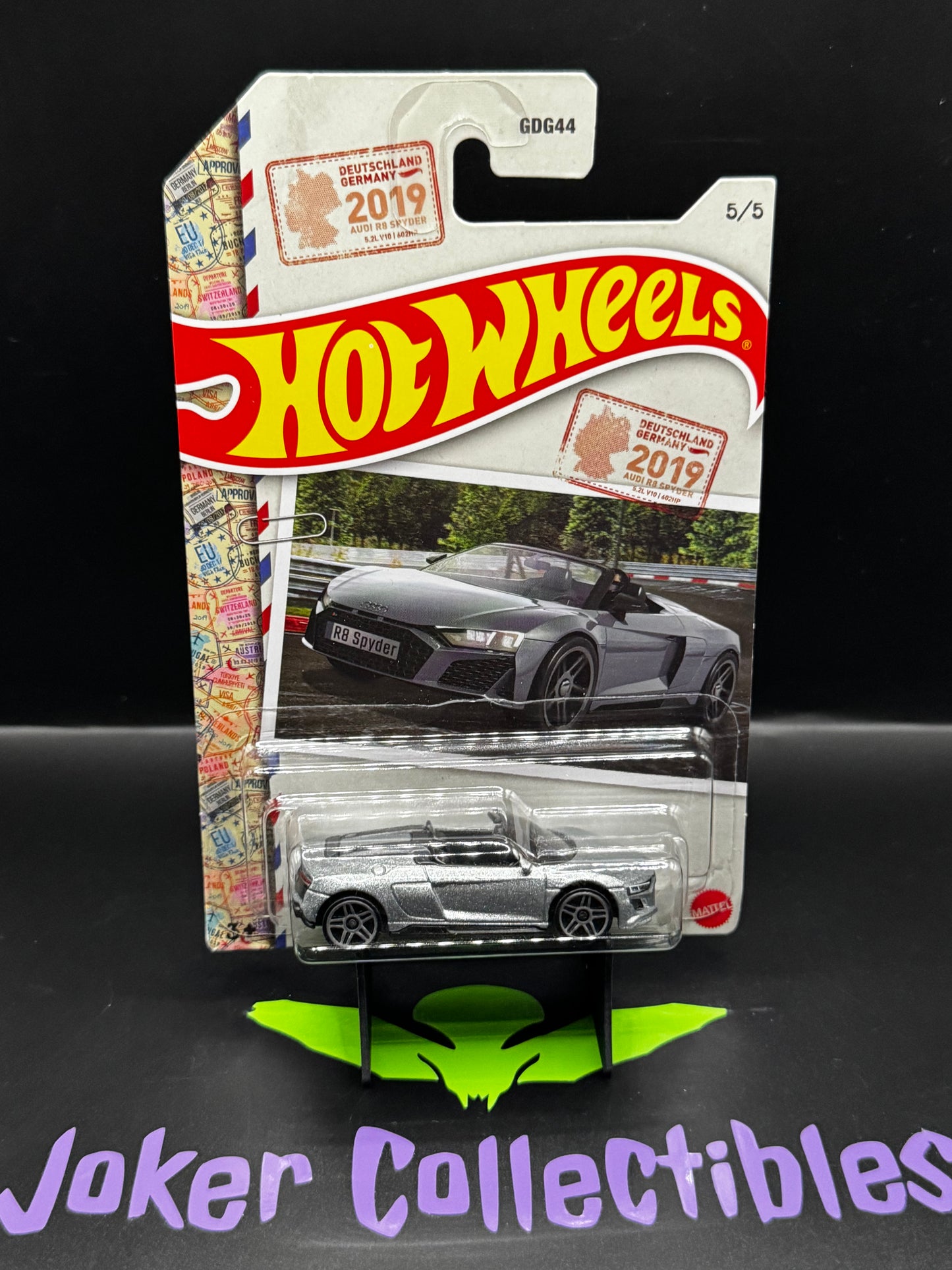 Hot Wheels 2022 World Class Racers 2019 Audi R8 Spyder # 5/5