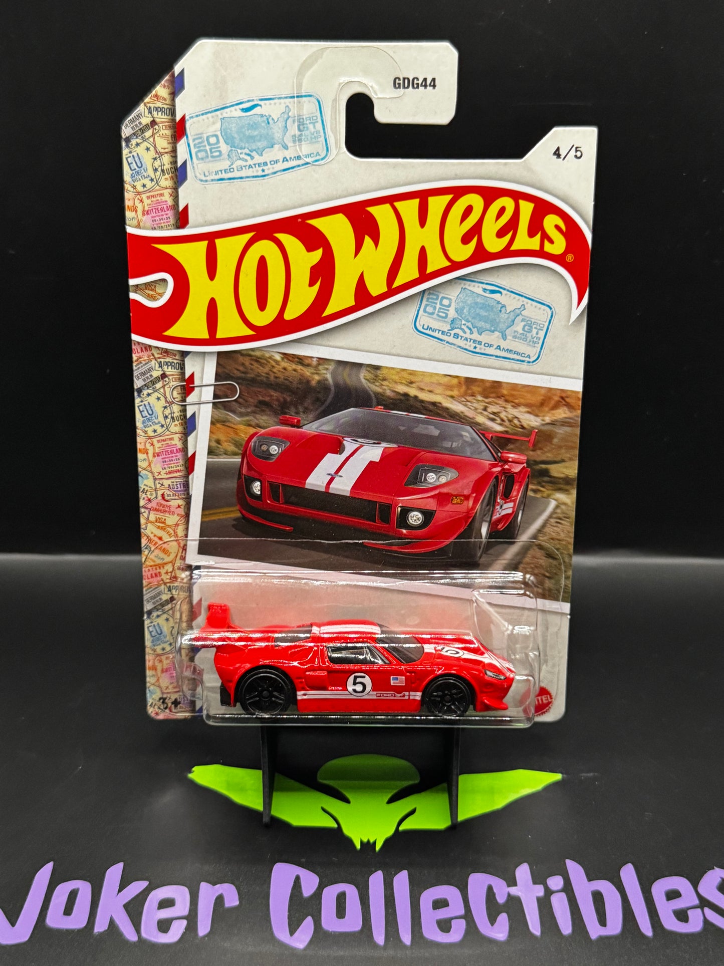 Hot Wheels 2022 World Class Racers Ford GT # 4/5