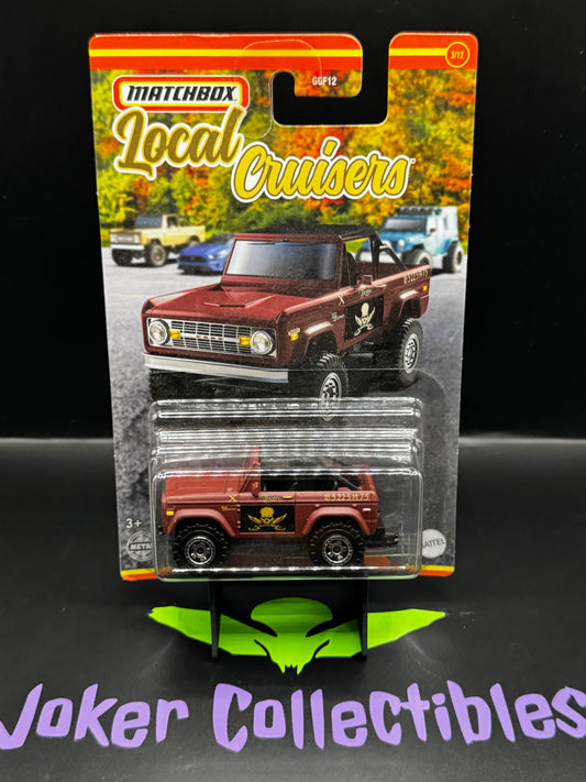 Matchbox Local Cruisers 1972 Ford Bronco 4x4 3/12