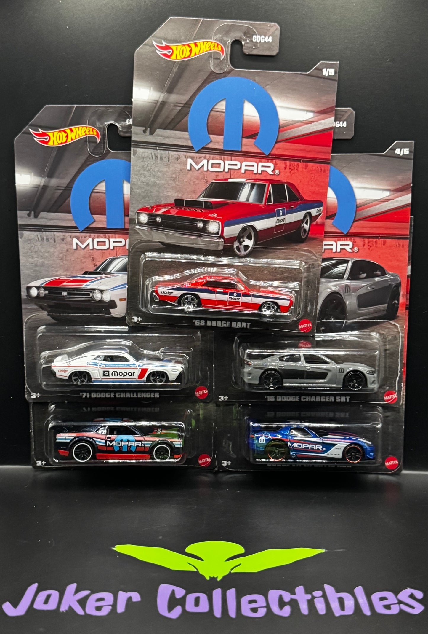 Hot Wheels 2023 Mopar Series Set of 5 GDG44