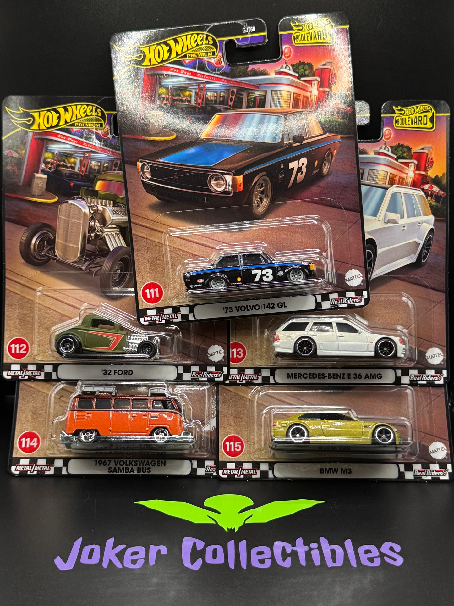 Hot Wheels Premium Boulevard 2024 Z Case Set of 5 # 111 - 115