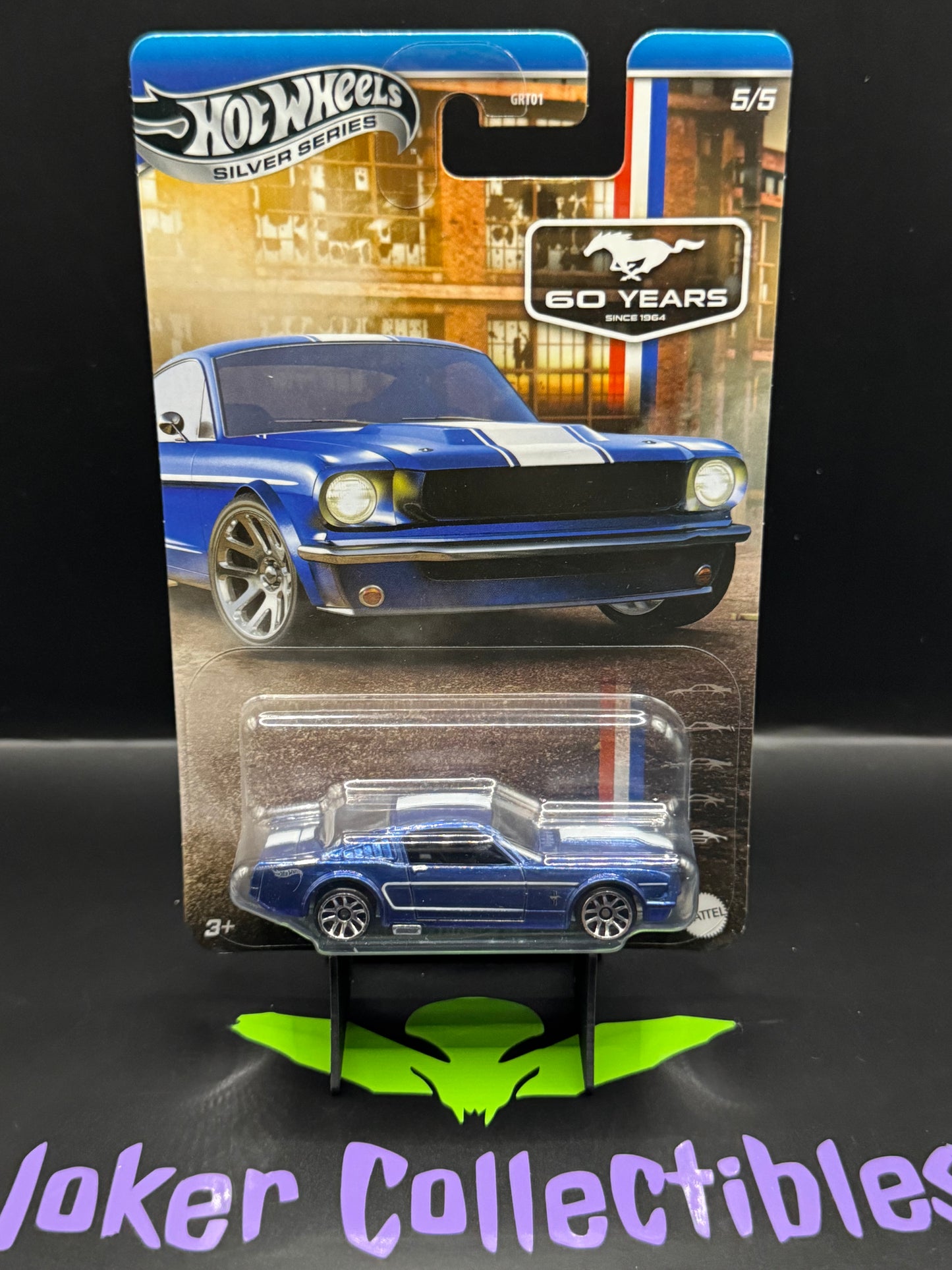 Hot Wheels Silver Series Mustang 60 Years Chase '65 Ford Mustang 2+2 Fastback # 5/5
