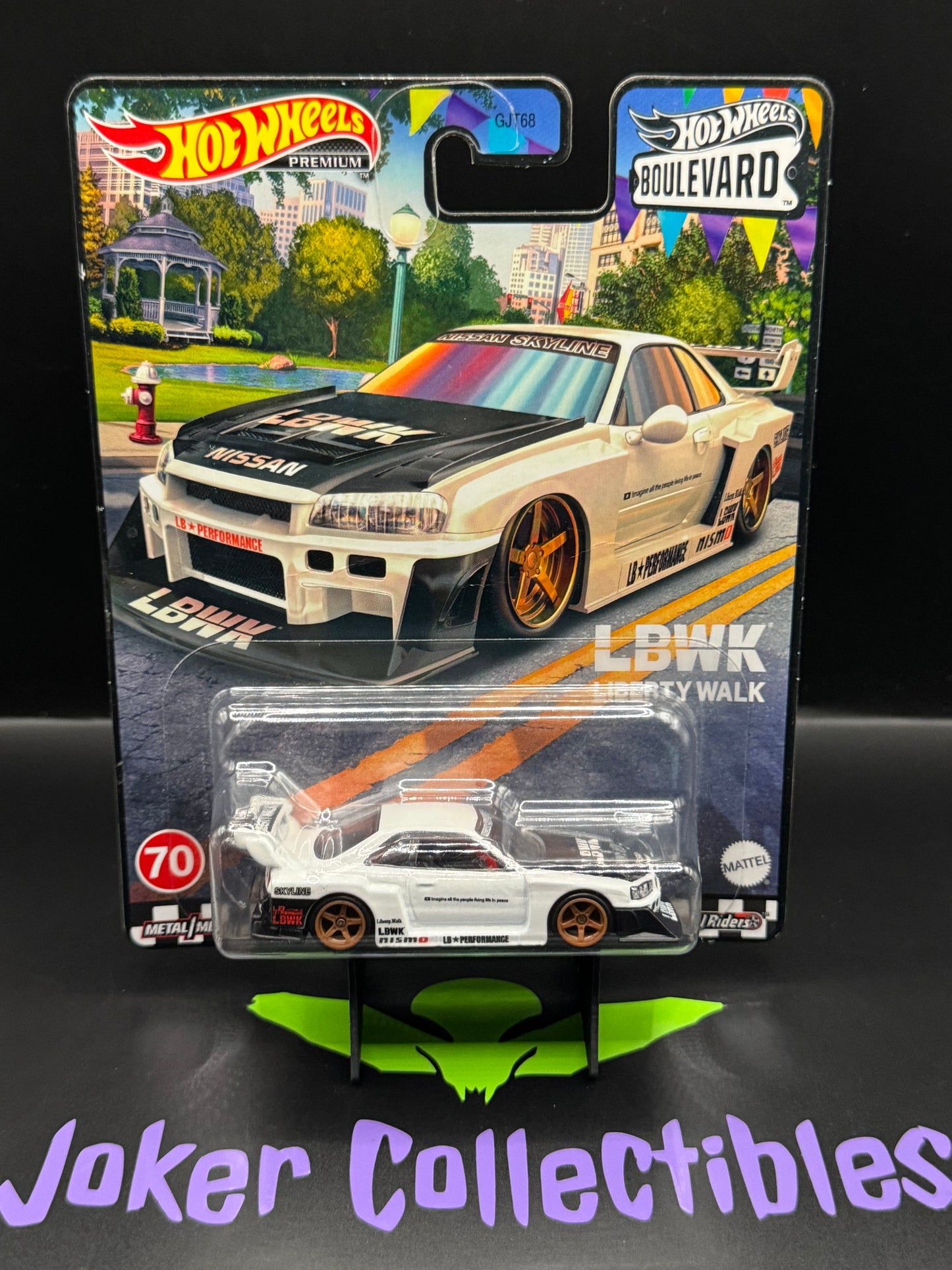 Hot Wheels Premium Boulevard LB-ER34 Super Silhouette Nissan Skyline # 70