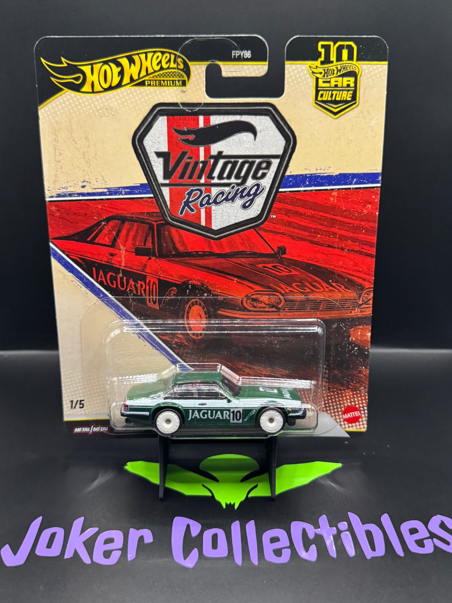 Hot Wheels Premium Car Culture 2026 Vintage Racing Jaguar XJS # 1/5