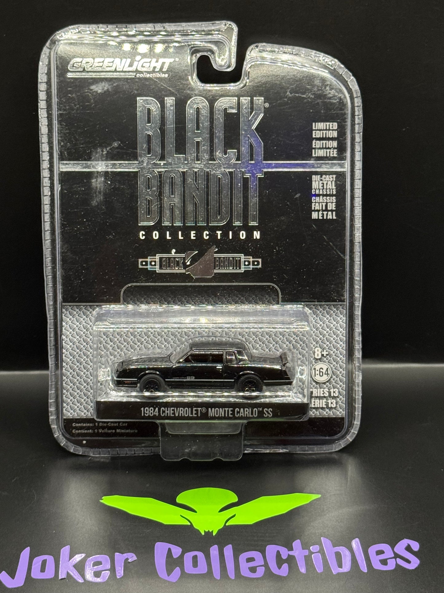Greenlight Black Bandit Collection Series 13 1984 Chevrolet Monte Carlo SS