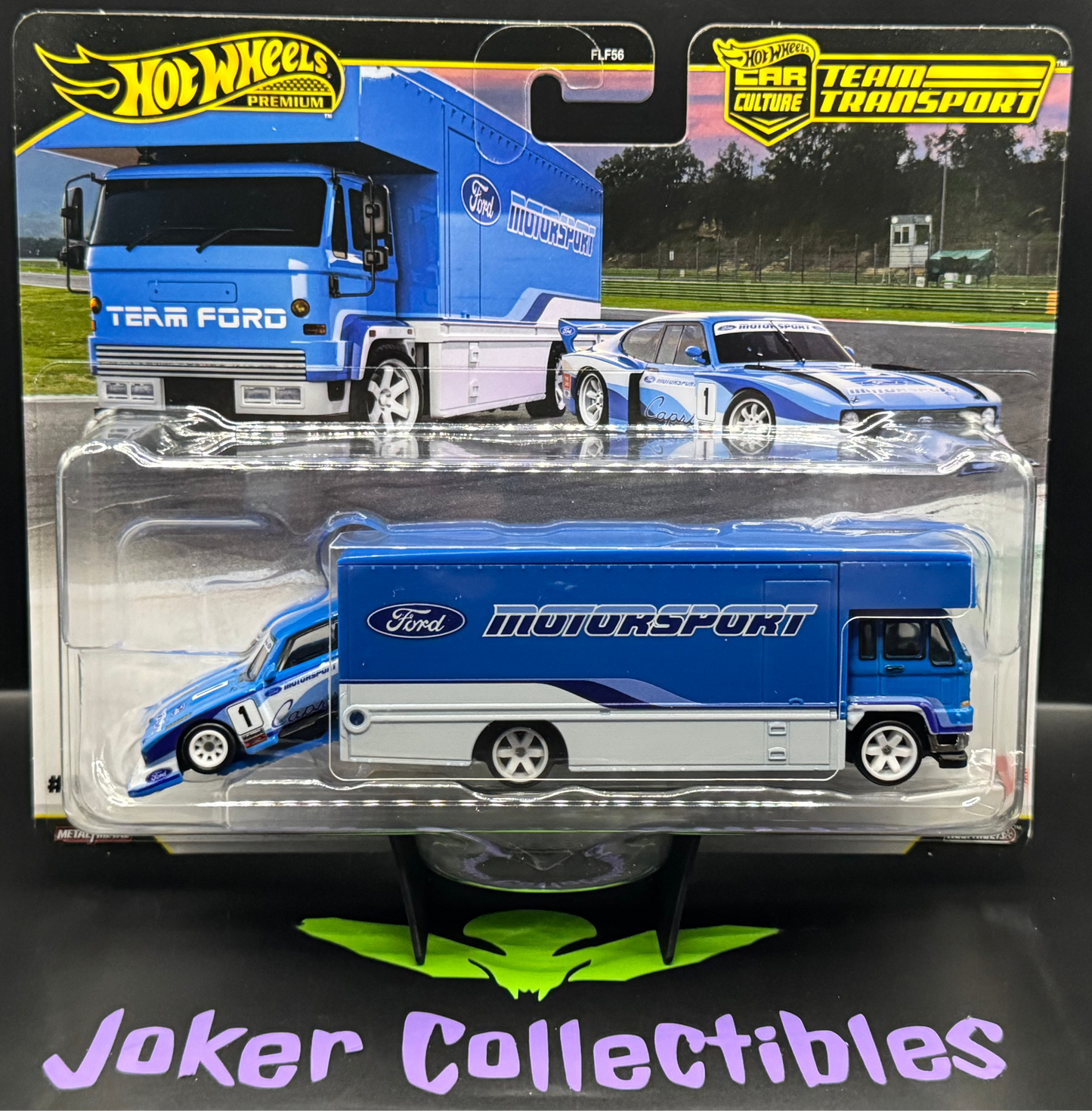 Hot Wheels Team Transport Ford Capri GR5 & Fleet Flyer # 88