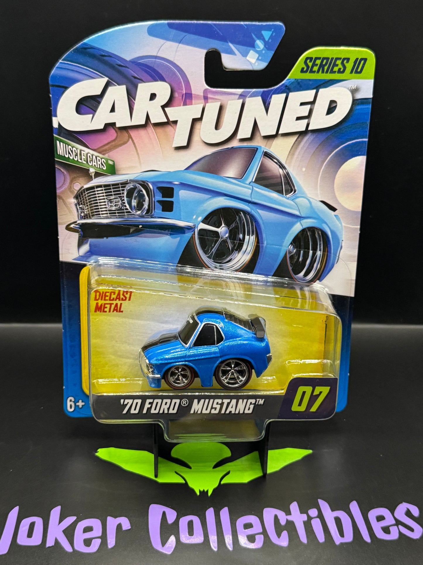 CarTuned Series 10 Mainline '70 Ford Mustang Muscle Cars # 07 Car Tuned