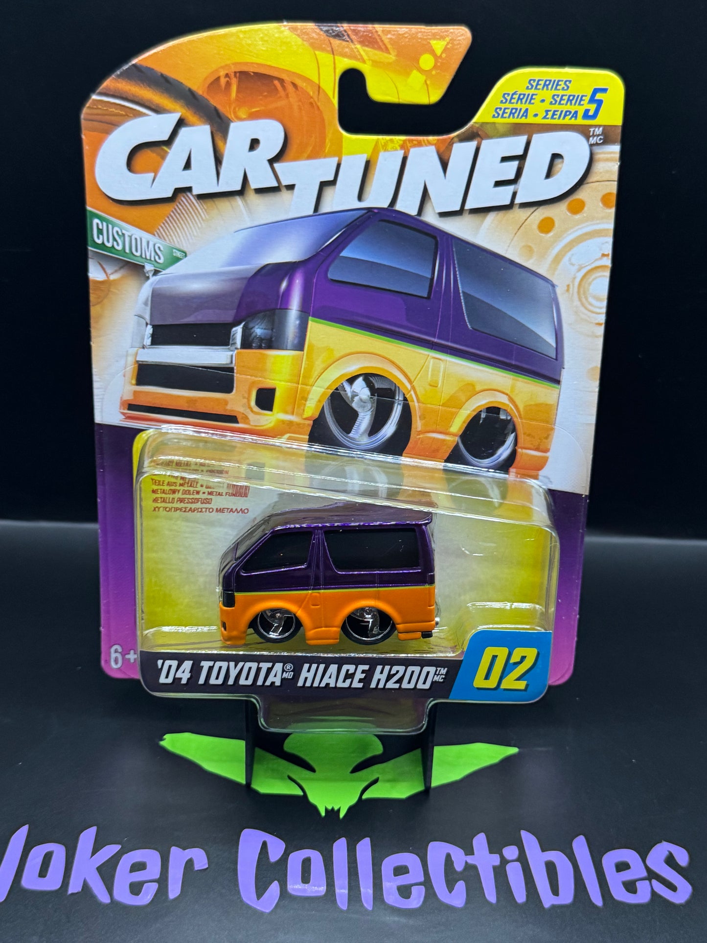 CarTuned Series 5 Hobby Exclusives '04 Toyota HiACE H200 Customs # 02 Car Tuned
