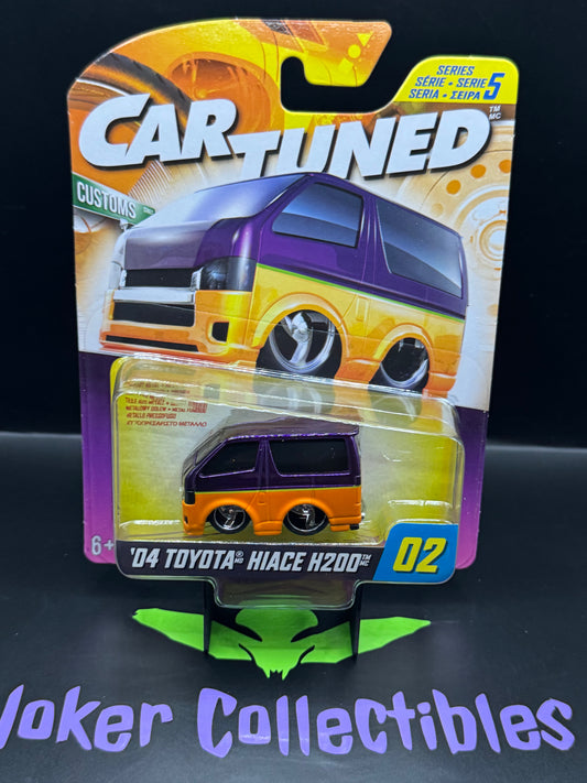 CarTuned Series 5 Hobby Exclusives '04 Toyota HiACE H200 Customs # 02 Car Tuned