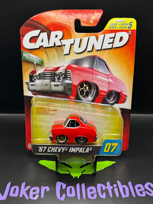 CarTuned Series 5 Hobby Exclusives '67 Chevy Impala Pro Street # 07 Car Tuned