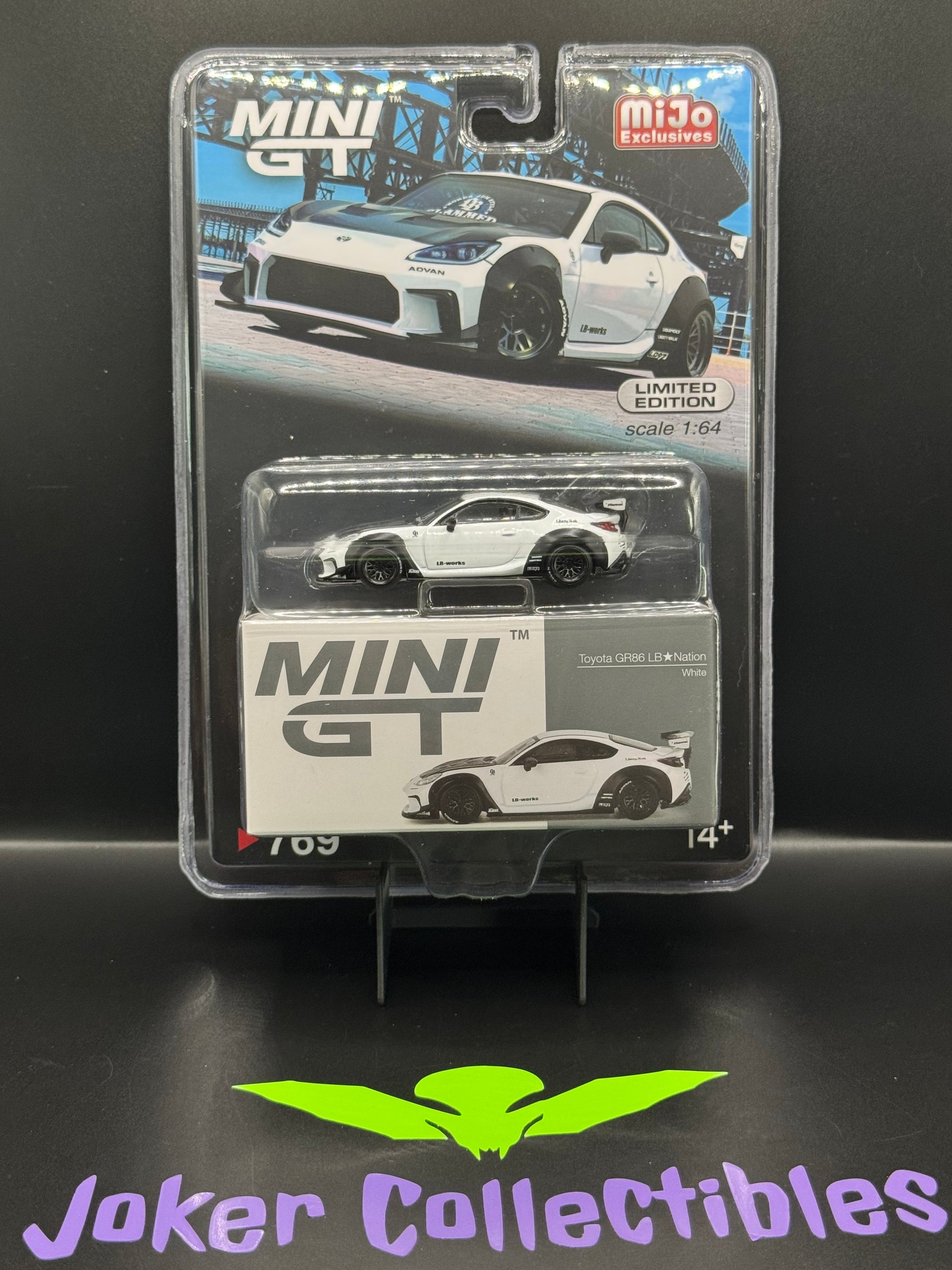 Mini GT Toyota GR86 LB Nation White #769 1/64 CHASE | eBay