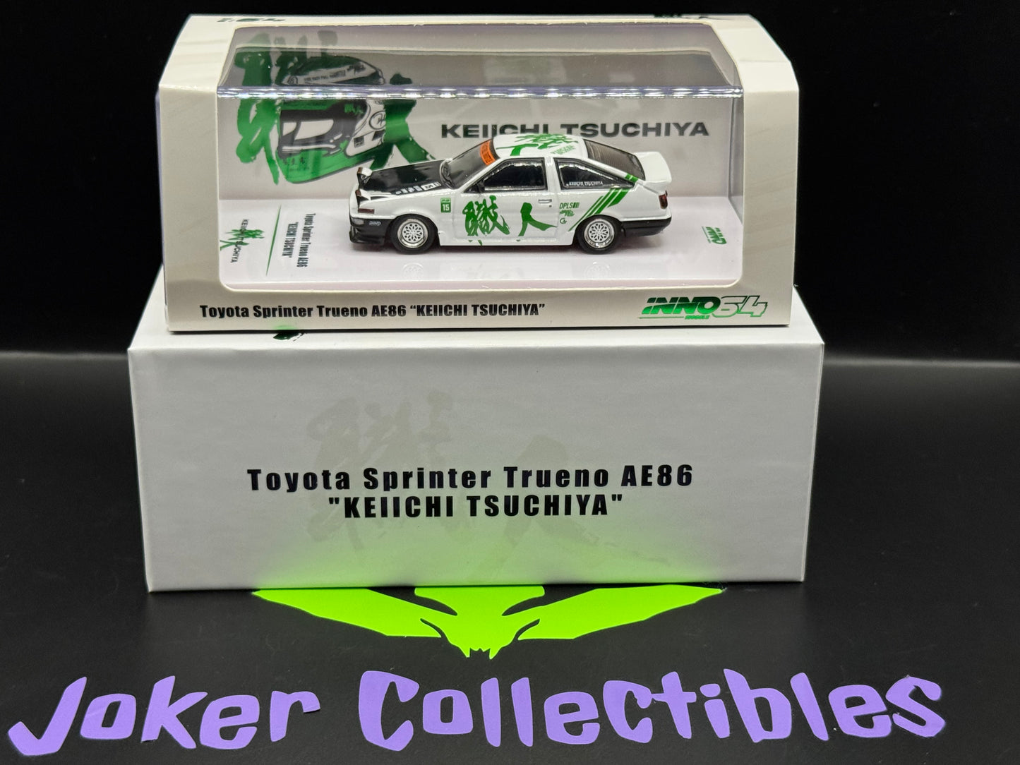 INNO64 Toyota Sprinter Trueno AE86 "Keiichi Tsuchiya" Chase Chance