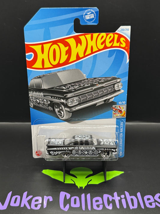 Hot Wheels 2024 Treasure Hunt '59 Chevy Impala 230/250 HW Celebration Racers 10/10