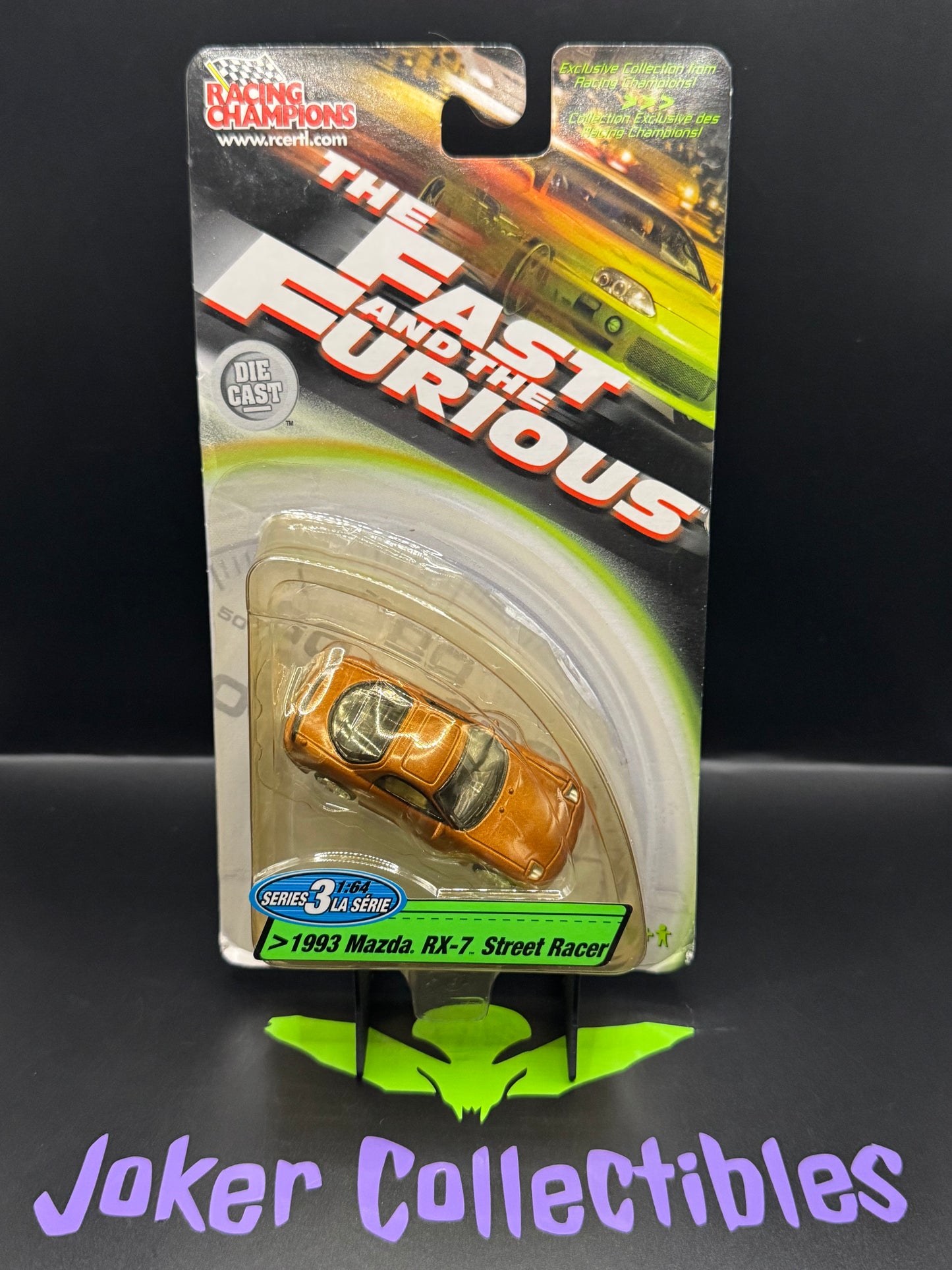 Racing Champions The Fast & The Furious Series 3 1993 Mazda RX-7 Street Racer