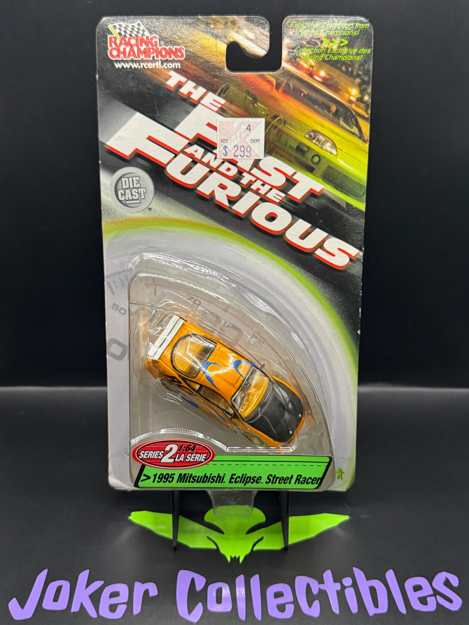 Racing Champions The Fast & The Furious Series 2 1995 Mitsubishi