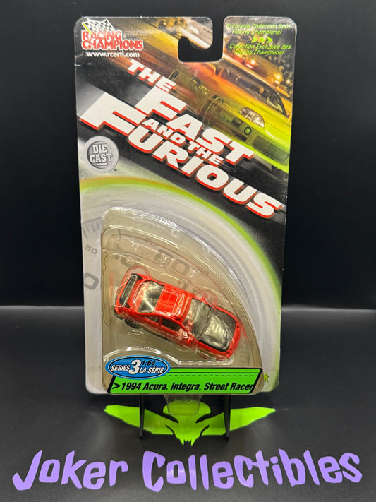 Racing Champions The Fast & The Furious Series 3 1994 Acura Integra Street Racer