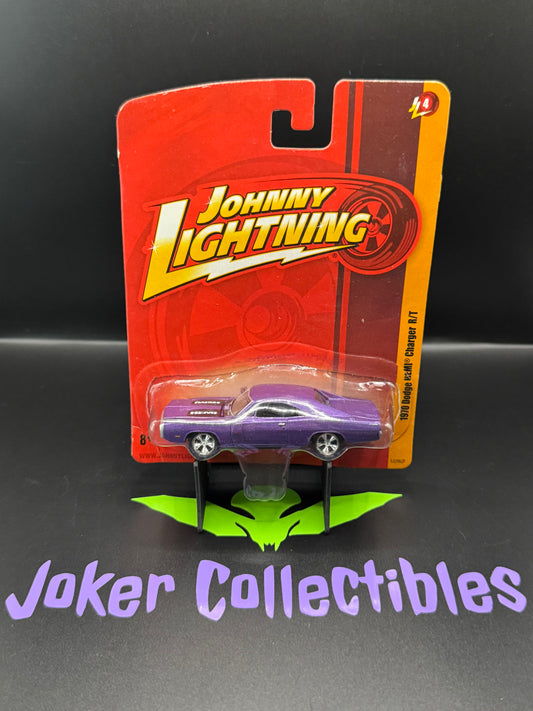 Johnny Lightning Short Card 1970 Dodge Hemi Charger R/T Release 4