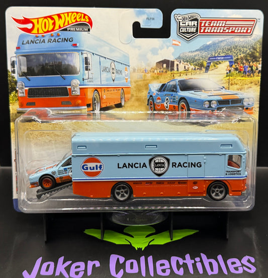 Hot Wheels Team Transport Gulf Lancia Rally & Euro Hauler # 26