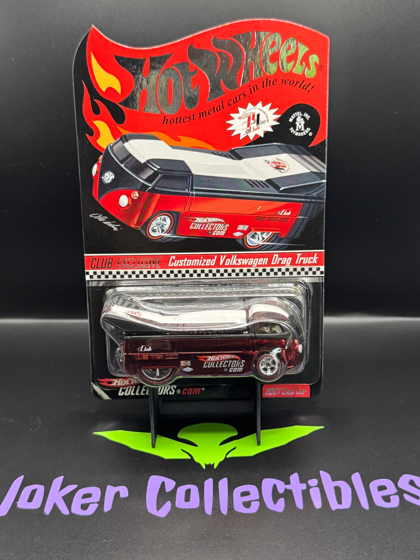 Hot Wheels 2007 RLC Exclusive Club Car Customized Volkswagen Drag Truck VW 04479/05000