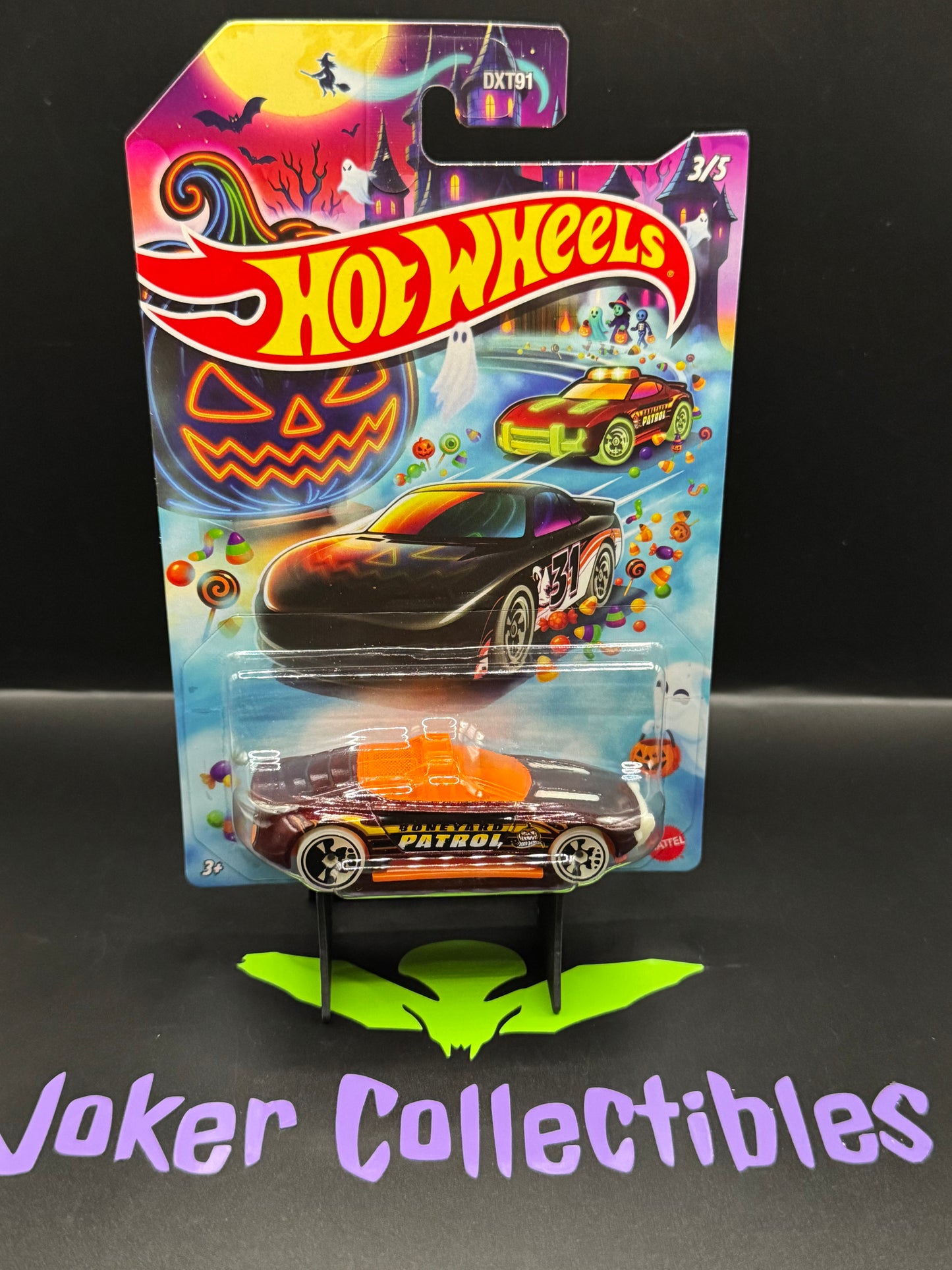 Hot Wheels 2026 Halloween Boneyard Patrol Alpha Pursuit # 3/5