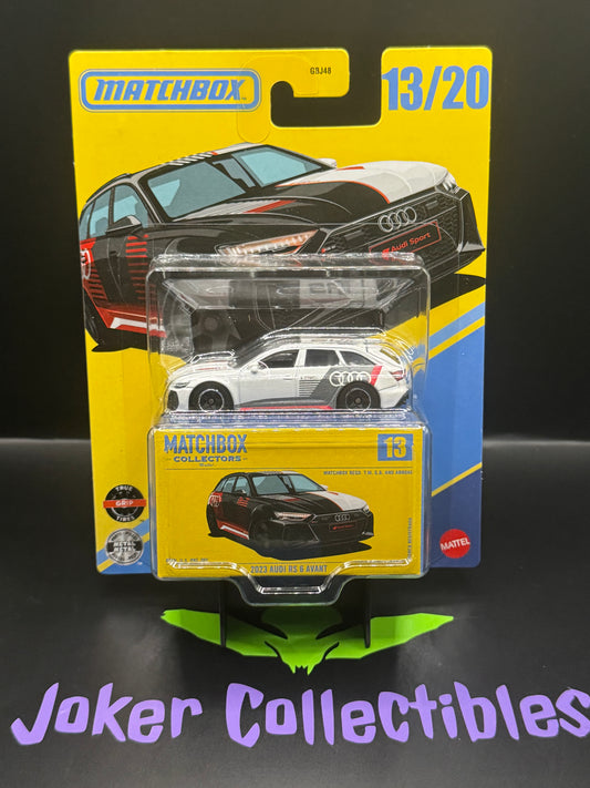 Matchbox Collectors 2026 White 2023 Audi RS 6 Avant # 13/20