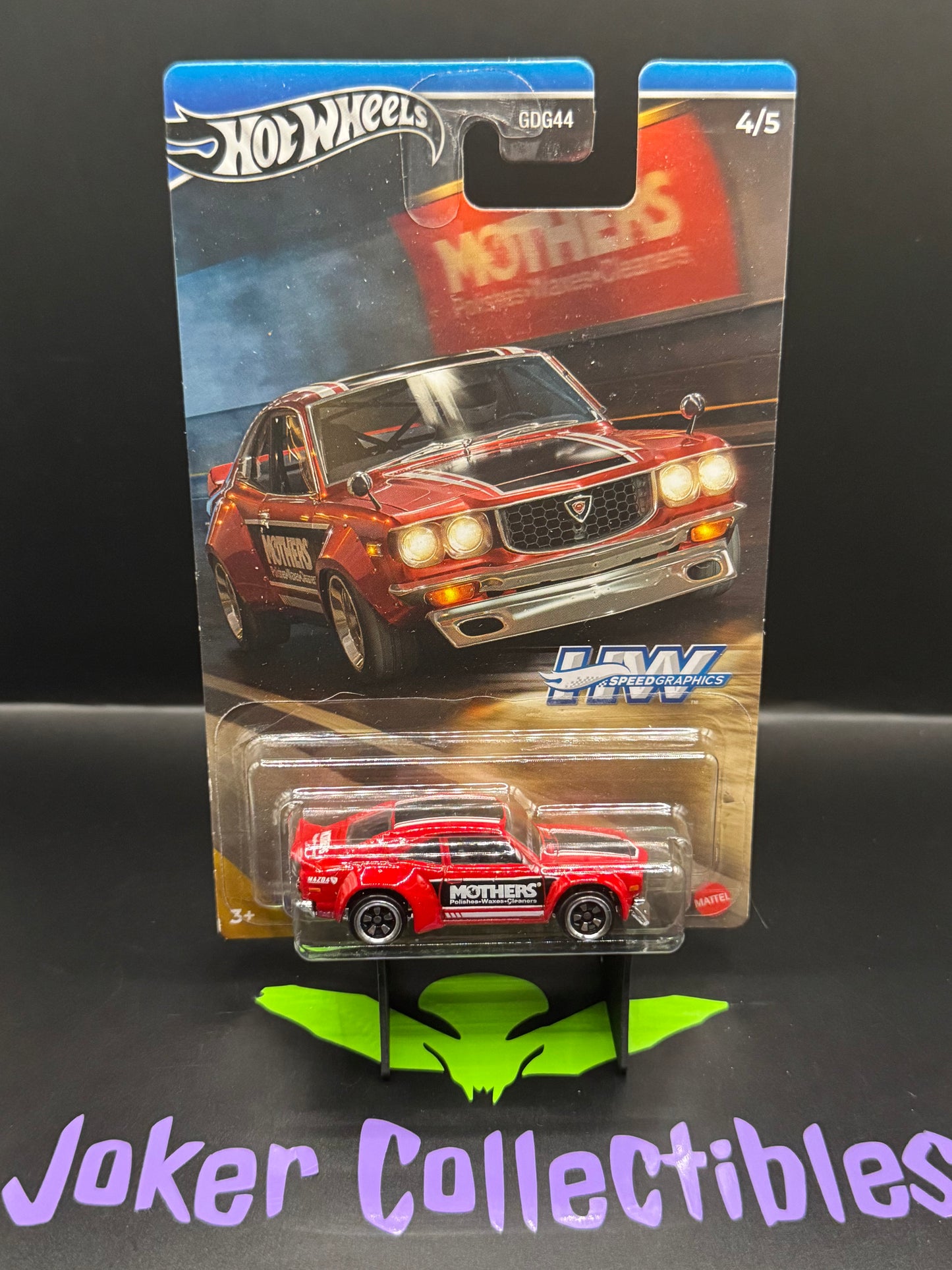 Hot Wheels Silver Series HW Speed Graphics Mother's Mazda RX-3 # 4/5