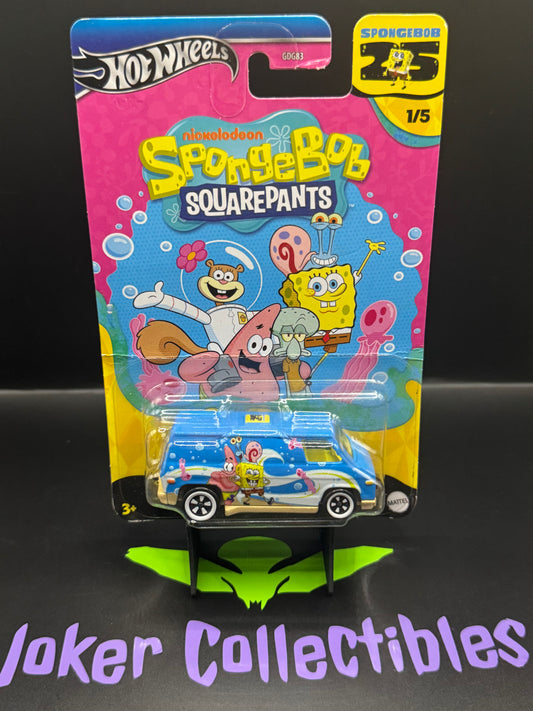 Hot Wheels Silver Series Nickelodeon SpongeBob Squarepants 25 '70s Van # 1/5