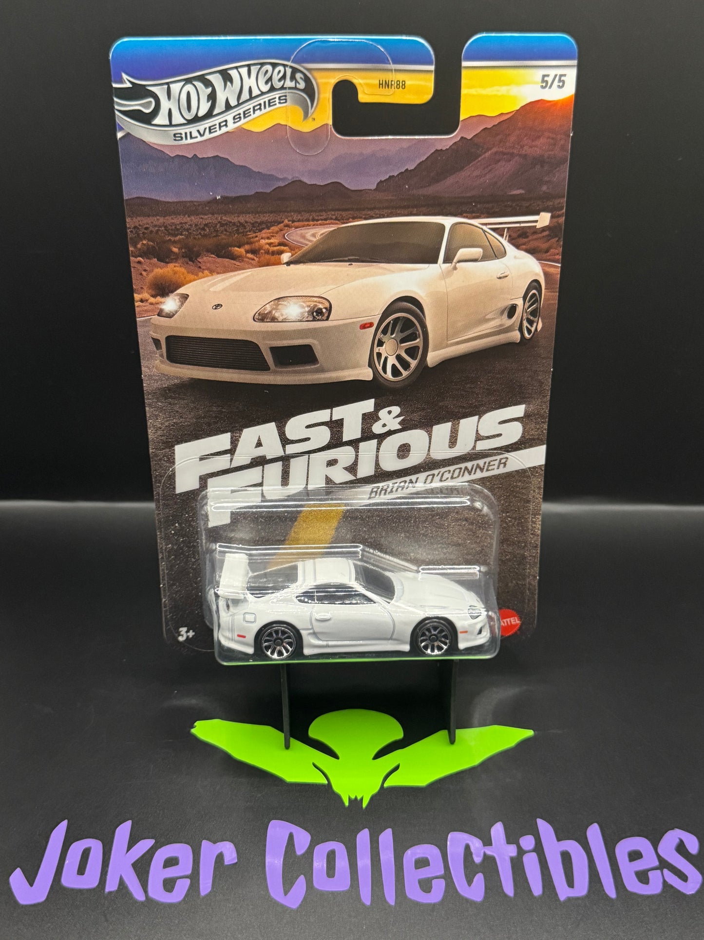 Hot Wheels Silver Series Fast & Furious Brian O'Conner Toyota Supra # 5/5