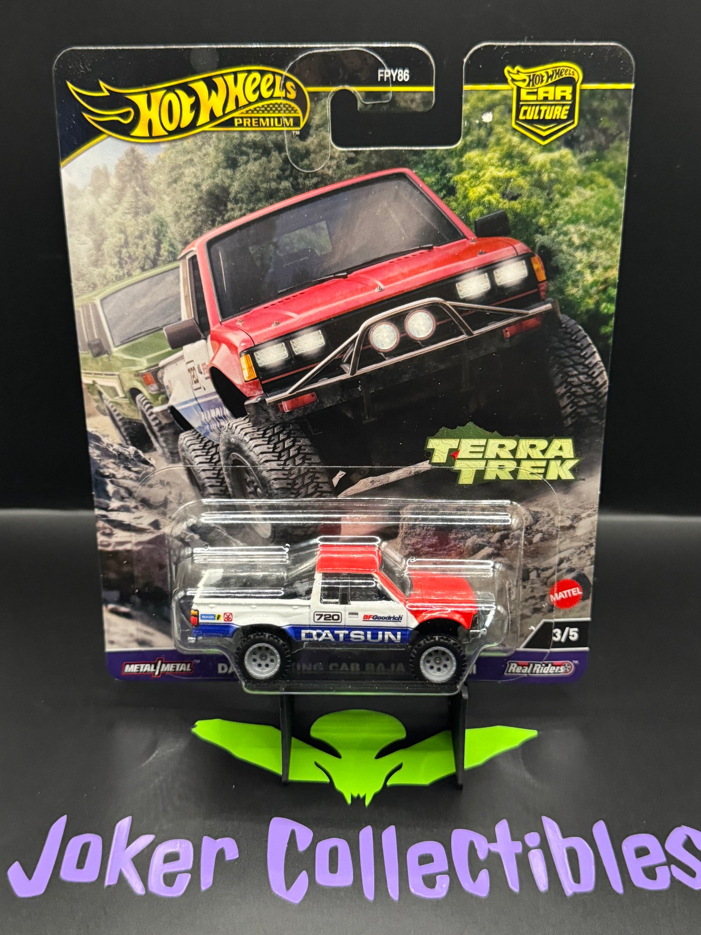 Hot Wheels Premium Car Culture Terra Trek Datsun King Cab Baja Custom # 3/5