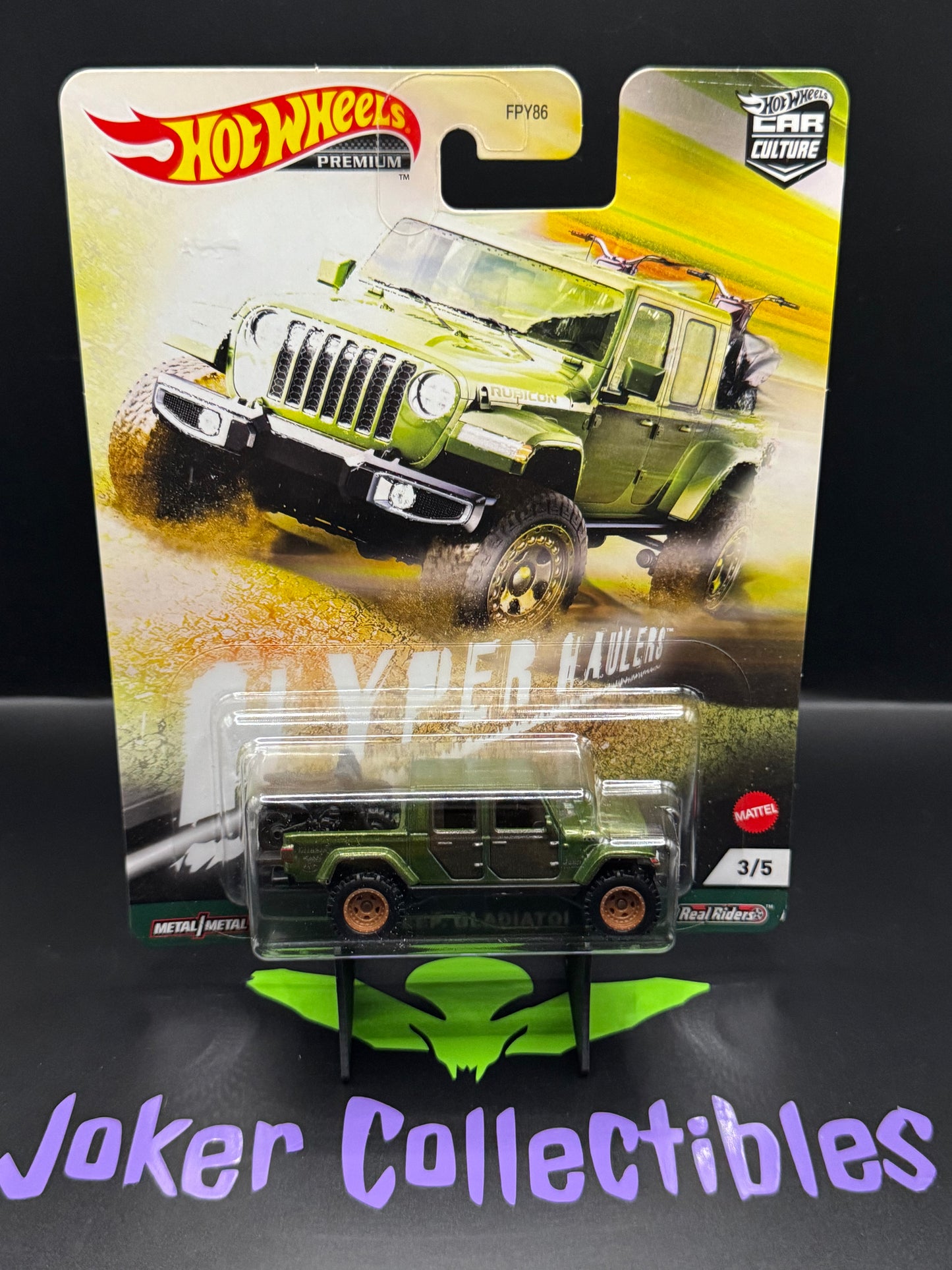 Hot Wheels Premium Car Culture Hyper Haulers '20 Jeep Gladiator # 3/5