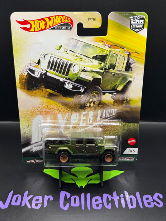 Hot Wheels Premium Car Culture Hyper Haulers '20 Jeep Gladiator # 3/5