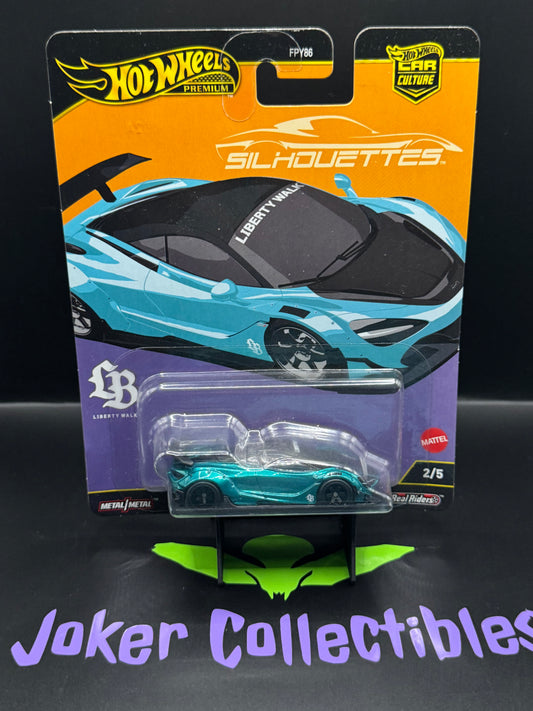 Hot Wheels Premium Car Culture Silhouettes LB-Works McLaren 720S # 2/5
