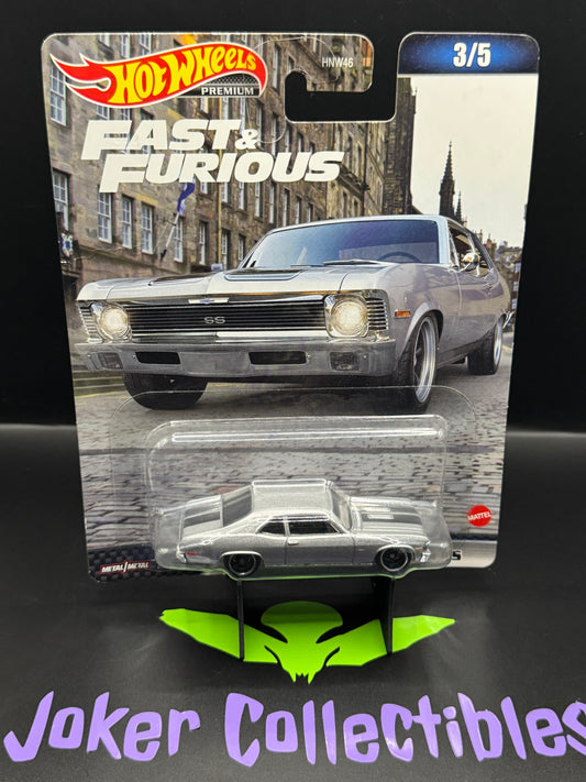 Hot Wheels Premium Fast & Furious F9 The Fast Saga 1970 Chevrolet Nova SS # 3/5