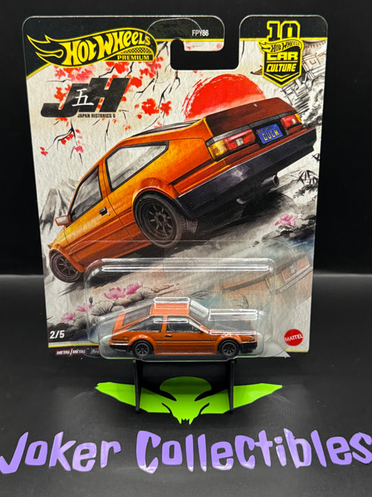 Hot Wheels Premium Car Culture Japan Historics 5 Toyota AE86 Sprinter Trueno # 2/5