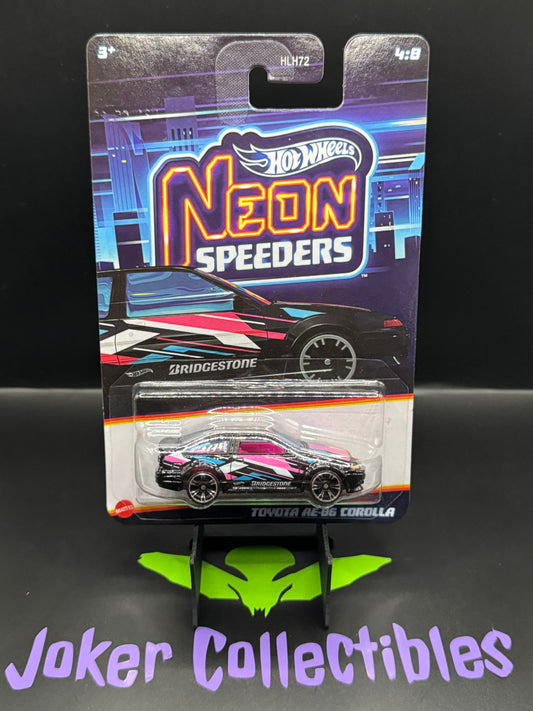 Hot Wheels Neon Speeders Toyota AE-86 Corolla # 4/8