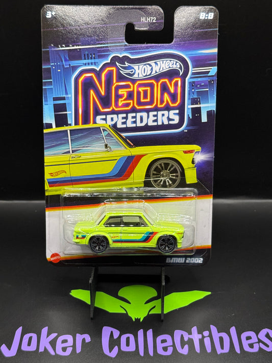 Hot Wheels Neon Speeders BMW 2002 # 8/8 International Card