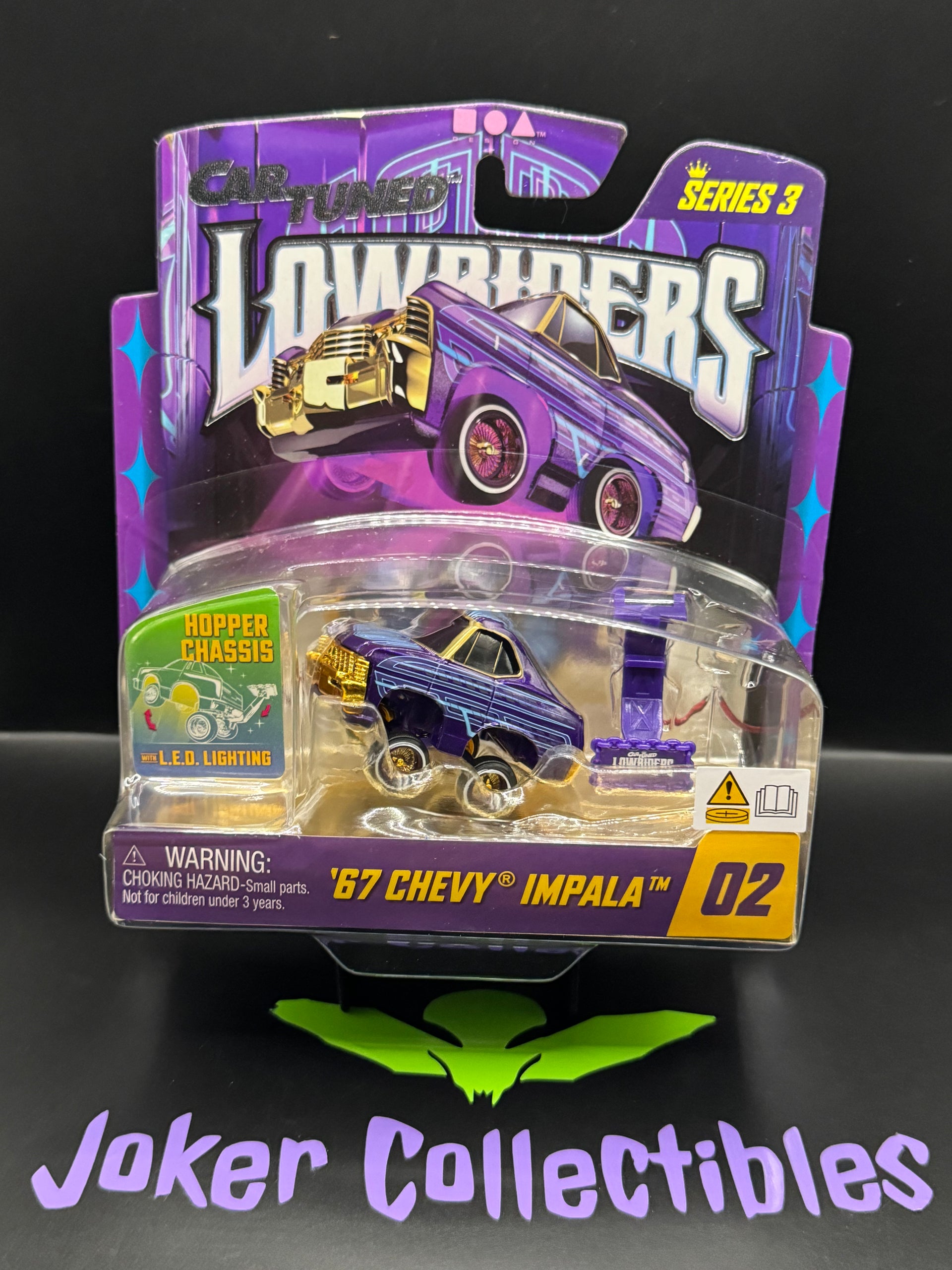 CarTuned Lowriders Show Glow Series 3 '67 Chevy Impala # 02 Car