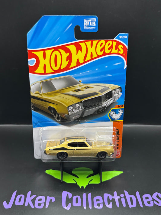Hot Wheels 2026 Gold '70 Buick GSX 183/250 HW Torque 1/10 K Case
