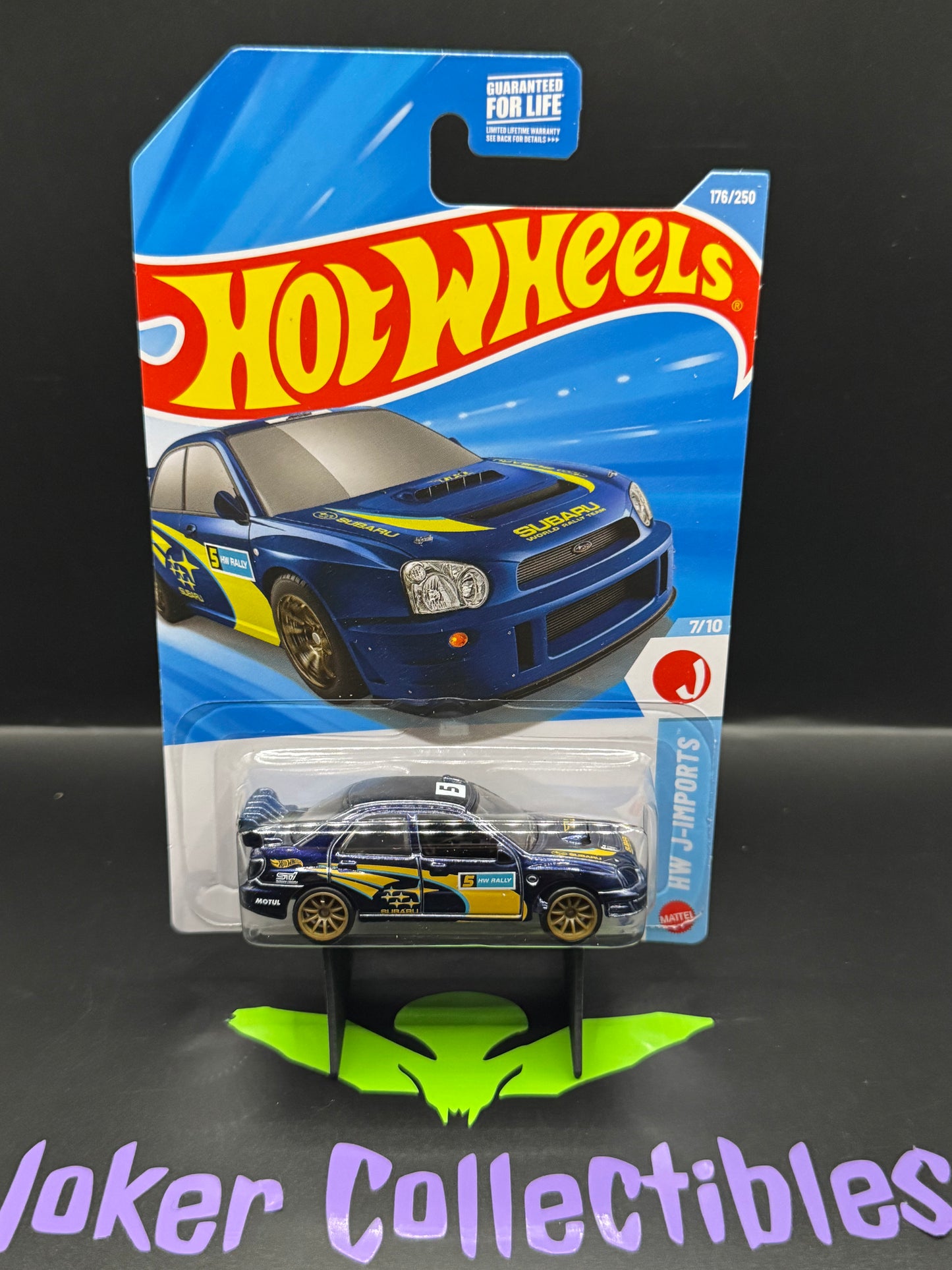 Error Hot Wheels 2026 Super Treasure Hunt Subaru Impreza WRX 176/250 HW J-Imports 7/10