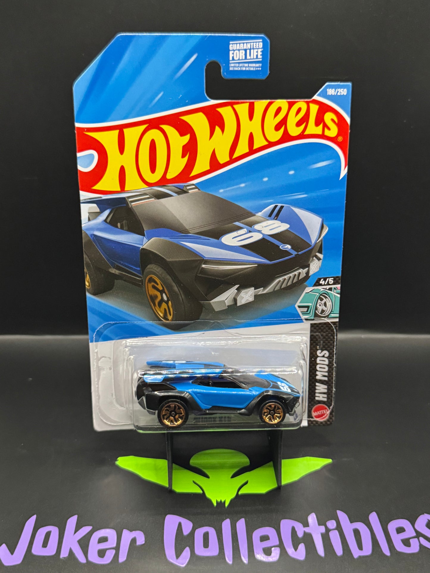 Hot Wheels 2026 Treasure Hunt Blue Amaru GTC 186/250 HW Mods 4/5 J Case