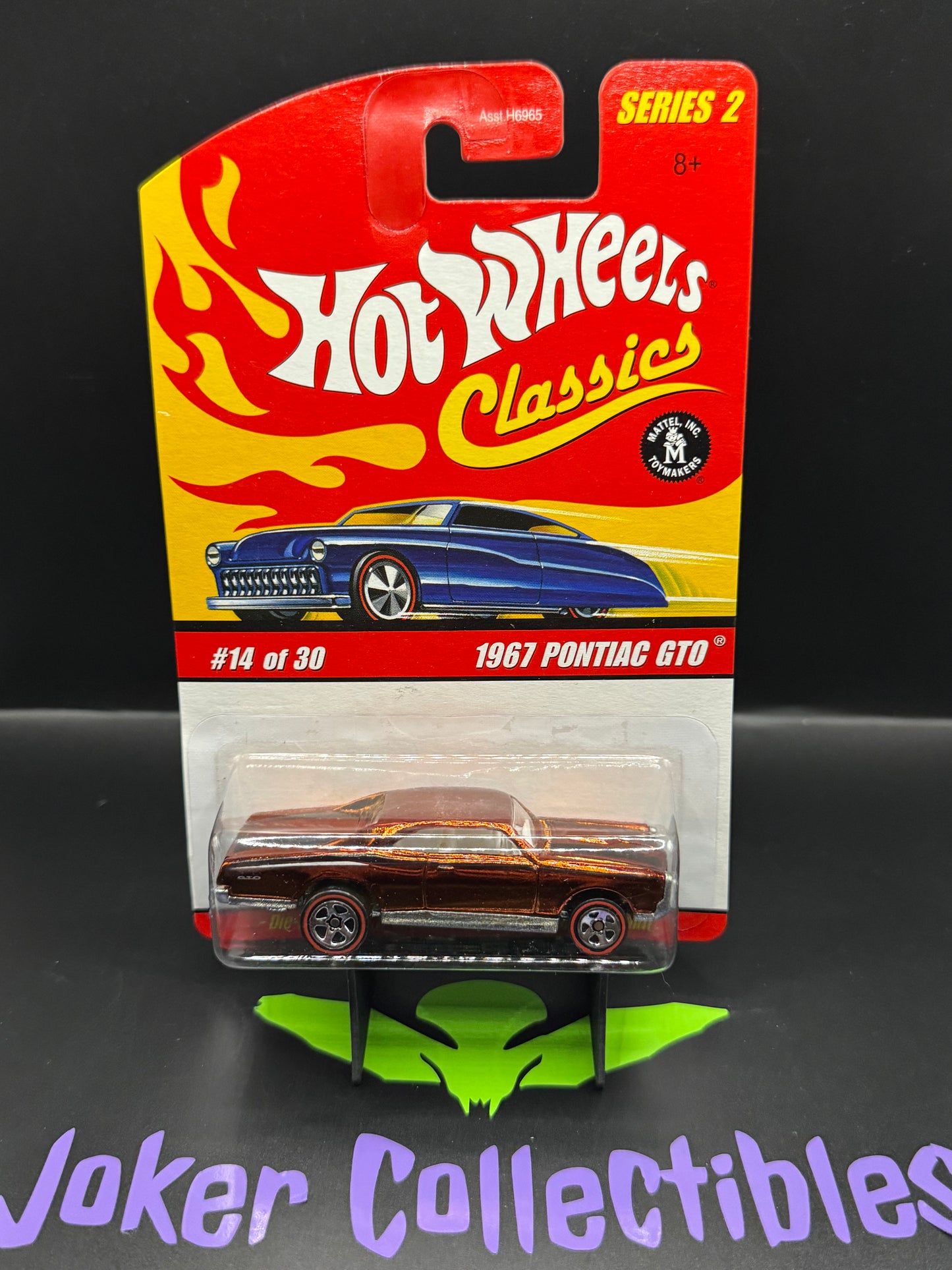 Hot Wheels Classics Series 2 Orange 1967 Pontiac GTO # 14 of 30